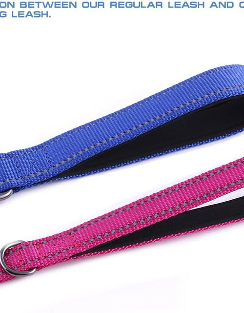Load image into Gallery viewer, Reflective Nylon Dog Leash - We Donate a Leash to a Dog Rescue for Every Leash Sold
