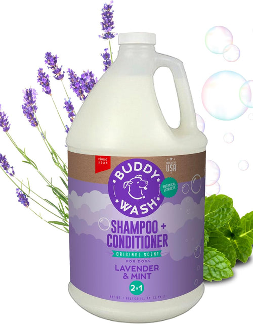 Load image into Gallery viewer, Buddy Wash Dog Shampoo &amp; Conditioner for Dogs with Botanical Extracts and Aloe Vera
